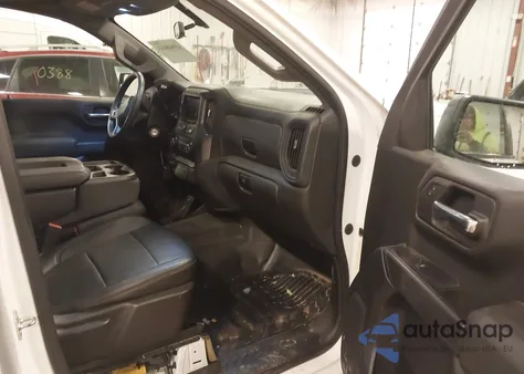 2021 Chevrolet Silverado 1500 4Wd Short Bed Wt из США, поврежденный, VIN 3GCUYAEF0MG336858